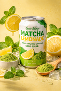 Sparkling Matcha Lemonade